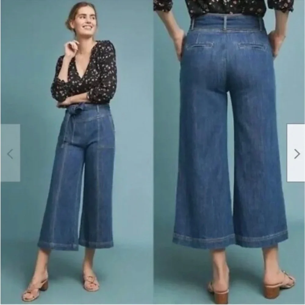 Pilcro Wide Leg Jeans - Picture 1 of 7